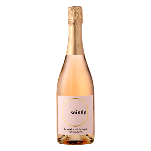 an image of Saintly The Good Sparkling Rosé VQA