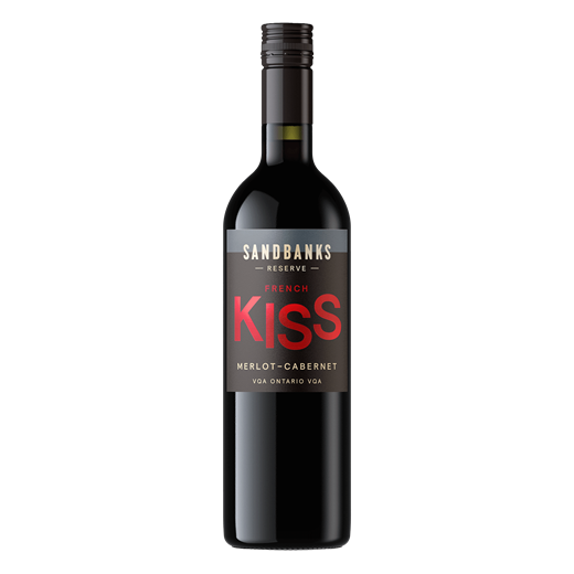 an image of Sandbanks Reserve French Kiss Merlot Cabernet VQA