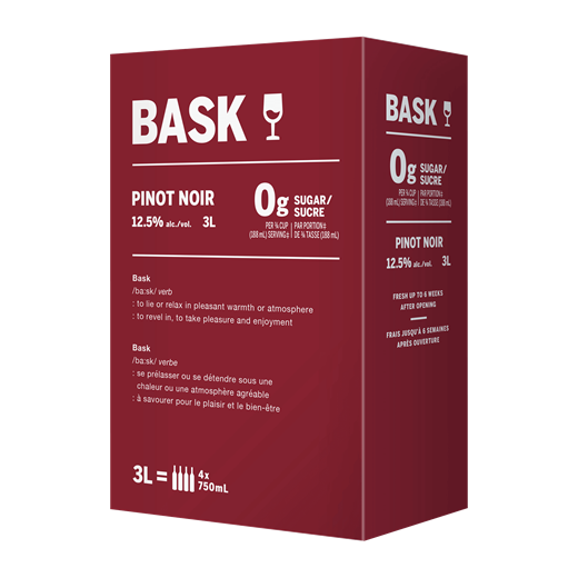 an image of BASK Pinot Noir